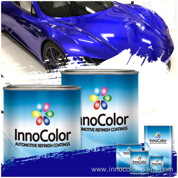 Auto body paint yellow black white red pearl